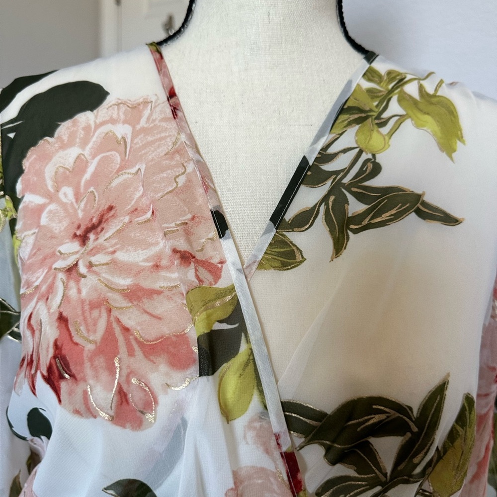 Alexa B Nites Maxi Floral Dress - Picture 3 of 9